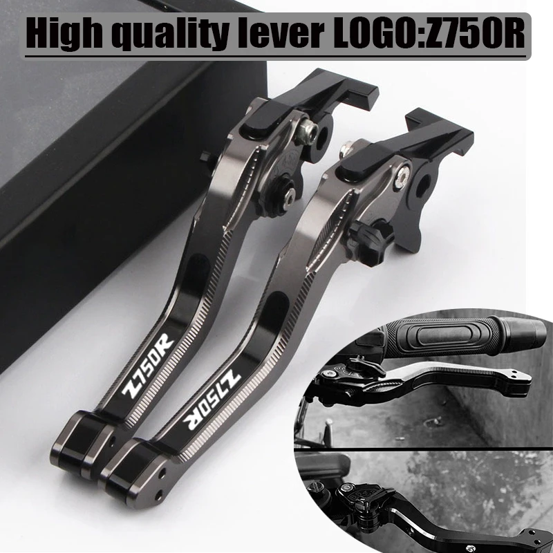 For Kawasaki Z750R Z750 R Z 750R 2011-2012 NEW High Quality Motorcycle Accessories 3D CNC Adjustable Brake Clutch Lever