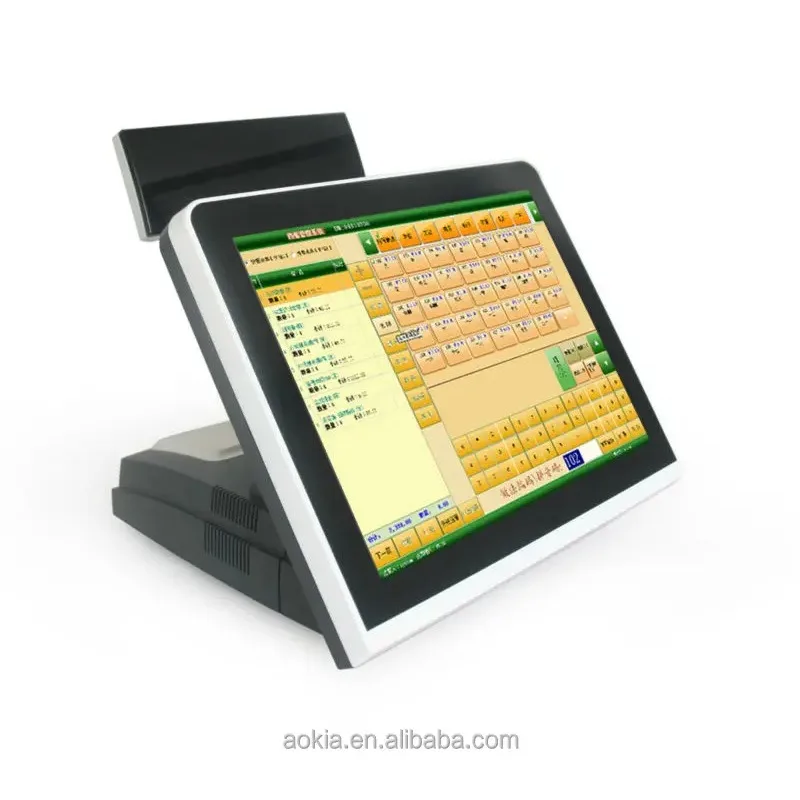 

Supermarket POS Machine Cash Register Restaurant Ordering Machine Touch Screen POS Terminal
