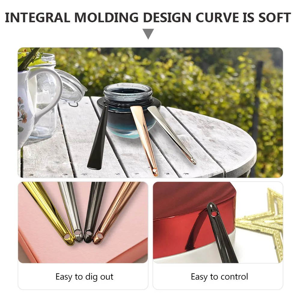 

Набор из 5 штук: Легкие портативные шпатели-лопатки для крема и масок для лица, инструмент для ежедневного использования