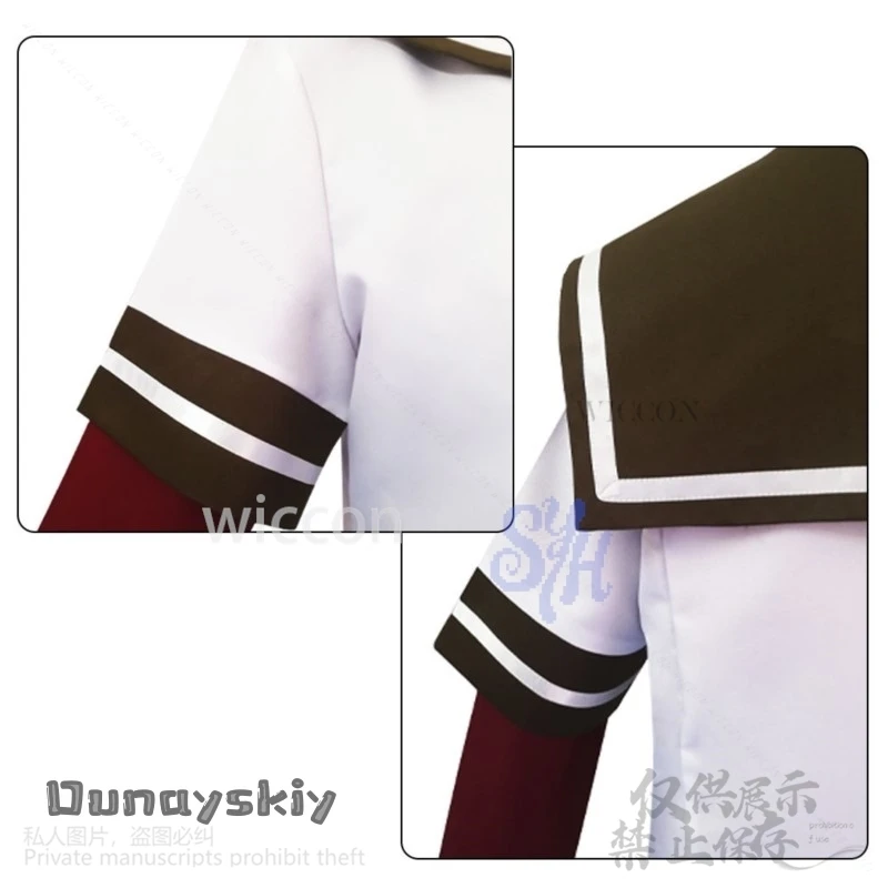 Toshino Kyoko Cosplay Anime YuruYuri: Happy Go Lily Nanamori Middle School Costume JK Uniform Dress Kawaii Lolita Halloween Cos