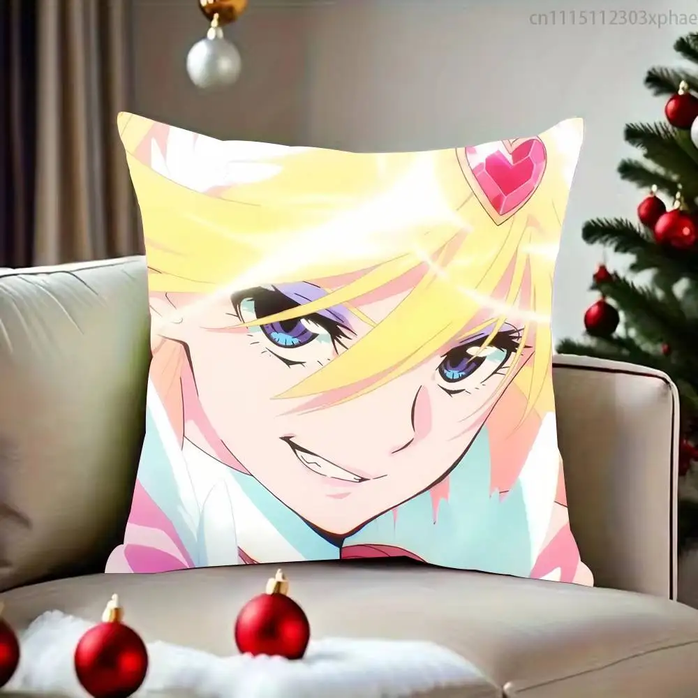 Panty Anarchy Stocking with Garterbelt Pillow Case For Sofa Bedroom Living Room Plush Cushion Cover Decorations and Protector
