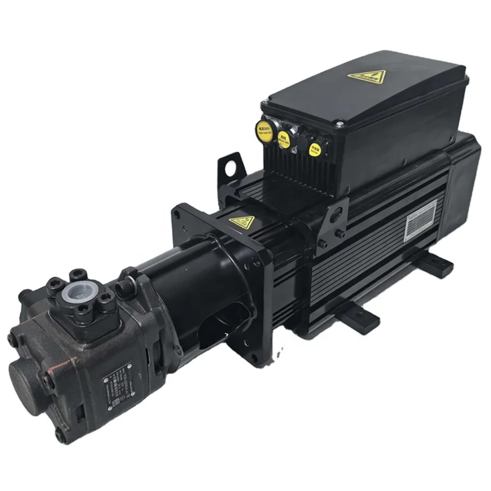 NVK Servo Integrated Machine Drive Motor with HG Internal Gear Pump for Vulcanizing Machine Plastic Injection Molding Machine