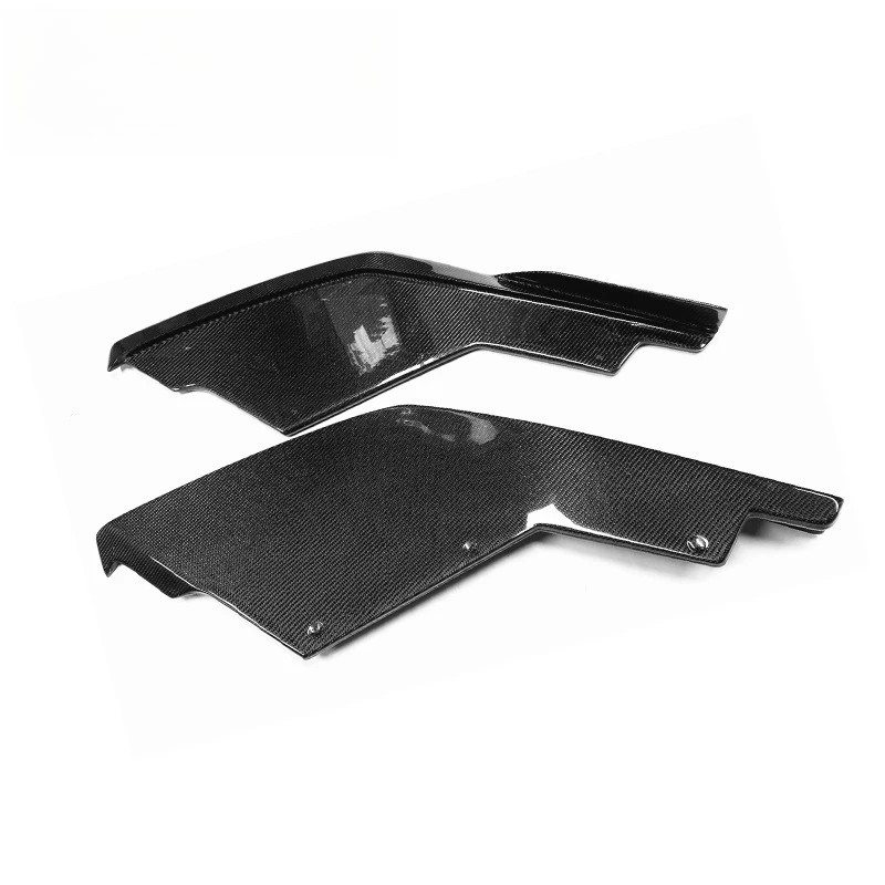 Front lip corner wrap carbon fiber front bar anti-collision corner guard small surrounding accessories