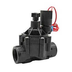 Water Irrigation Solenoid Valve With Flow Regulation 220V/24V/12V AC/DC DC Latching (9-20V) For Garden Agricultural Irrigation
