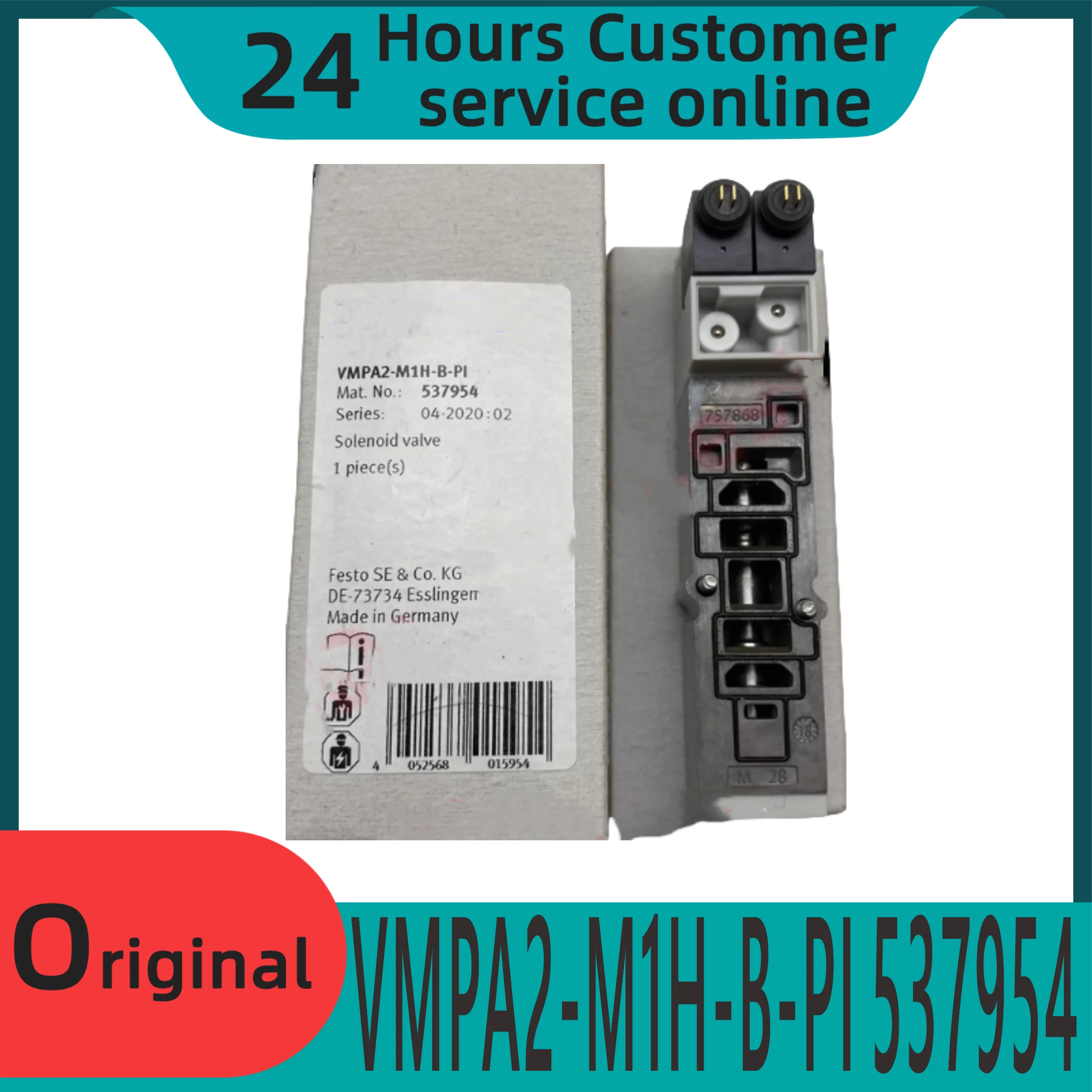 

Brand new original MPA valve island solenoid valve VMPA2-M1H-B-G-PI 537954 537955