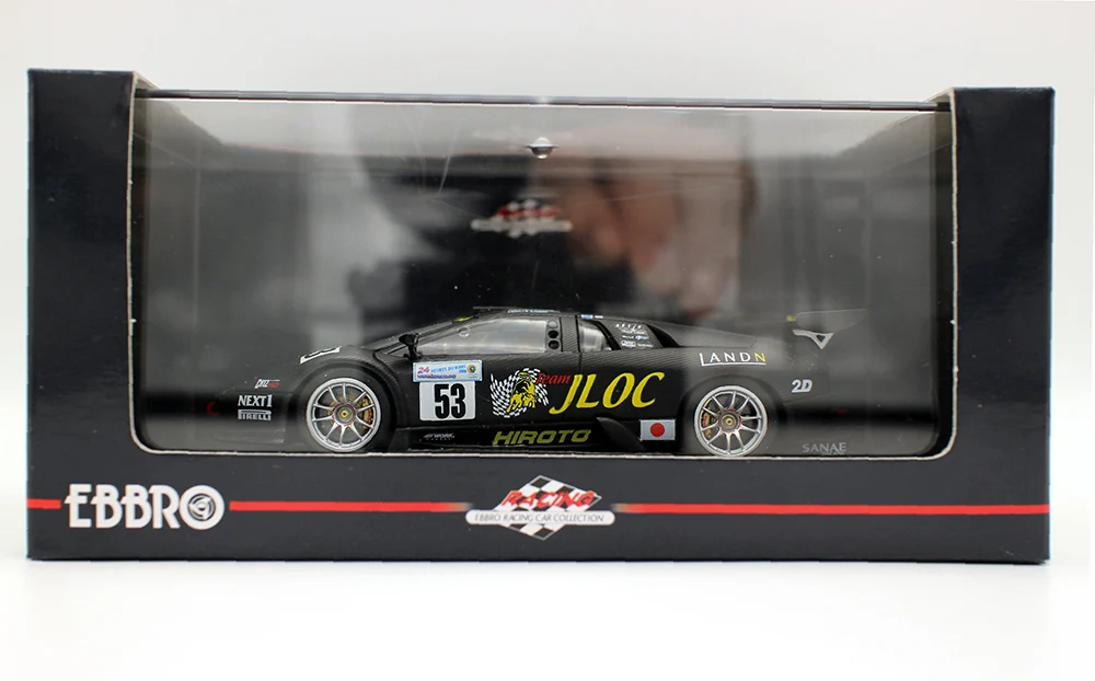 Ebbro Racing Car Collection 1/43 Scale  Murcielago JLOC Le Mans 2006 Diecast Car Model for collection #43784