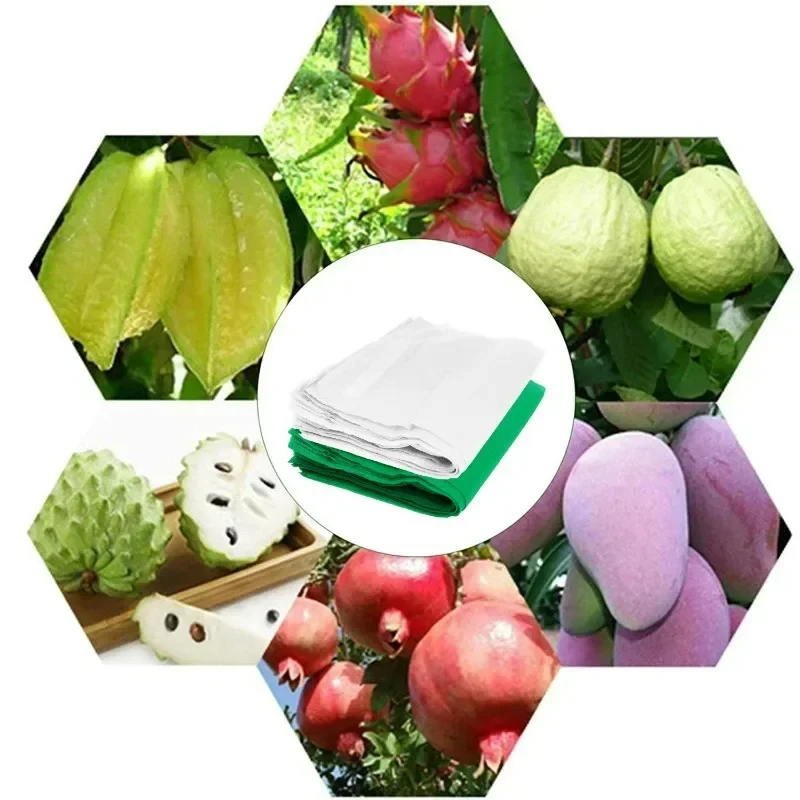 Tas Pelindung Buah Anggur Tas Penumbuh Tanaman Tas Jaring Anti-burung Kantong Beku Perlindungan Non-tenun Penutup Tanaman Sayuran