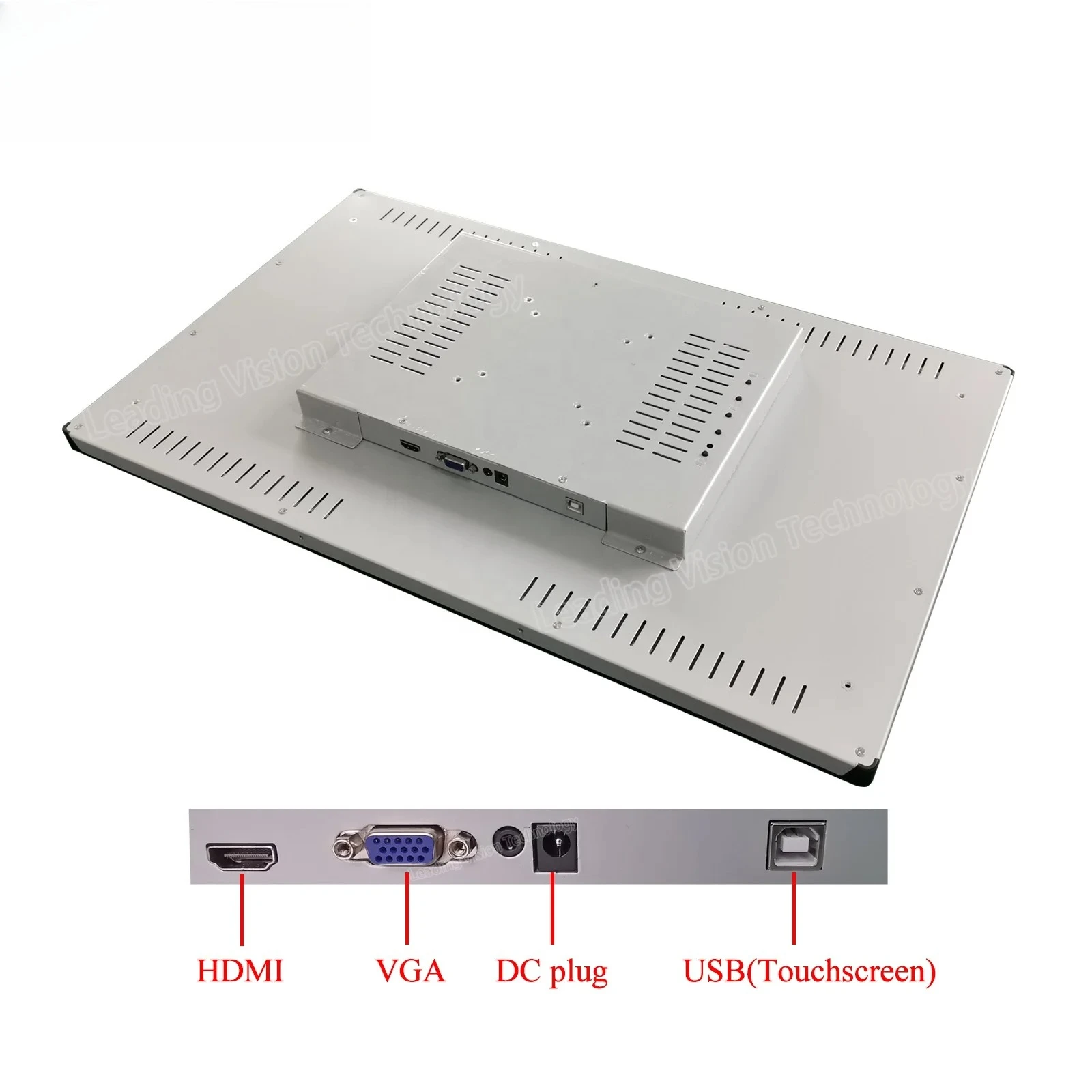 Touch Screen Monitors Industrial Touch Mon-itor Flat Touchscreen Mon-itor 15 15.6 17 18.5 19 21.5 23.8 23.6 27 32 43 Inch