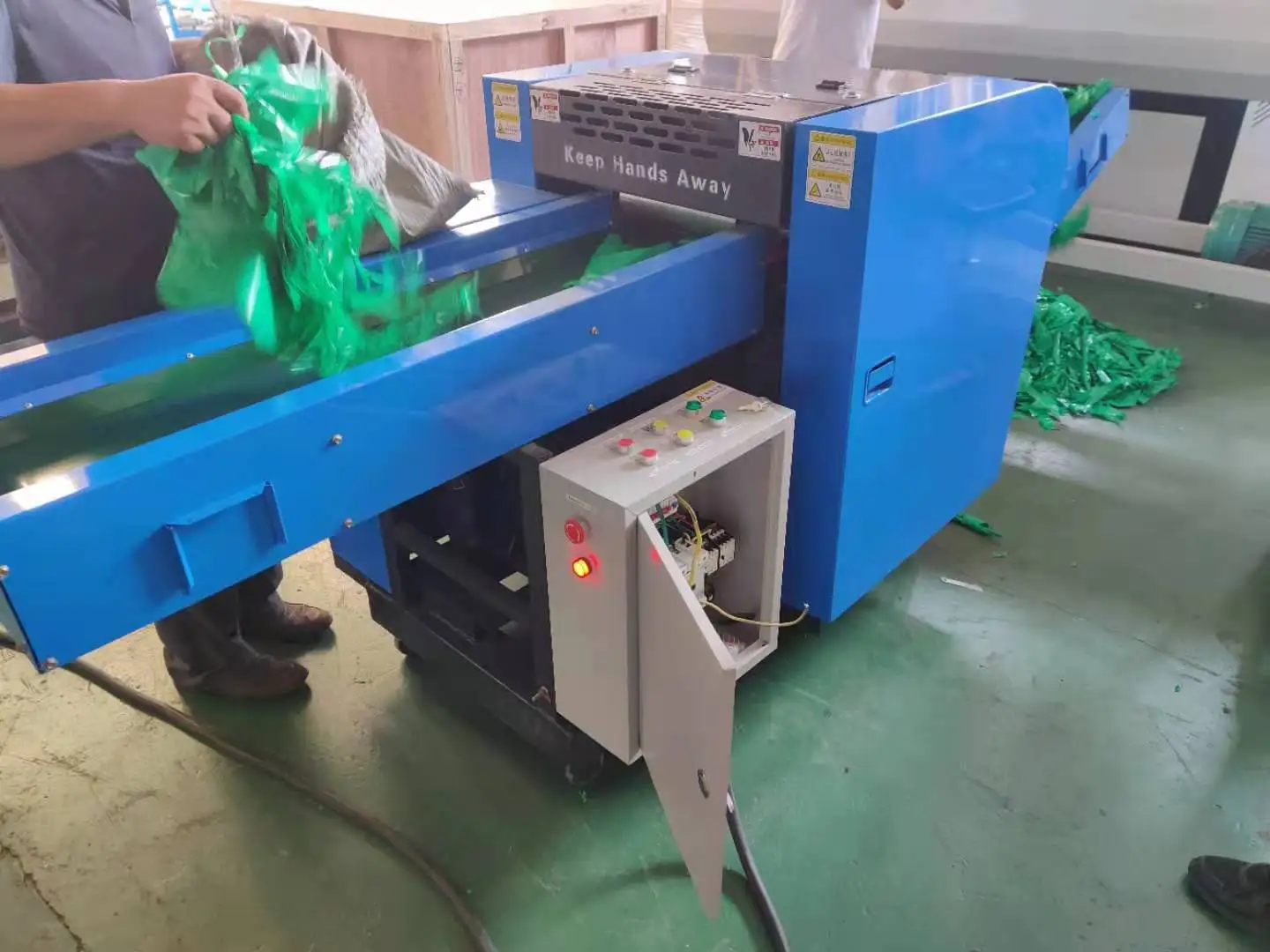 Fishing net fishing net shredder professional cutting machine