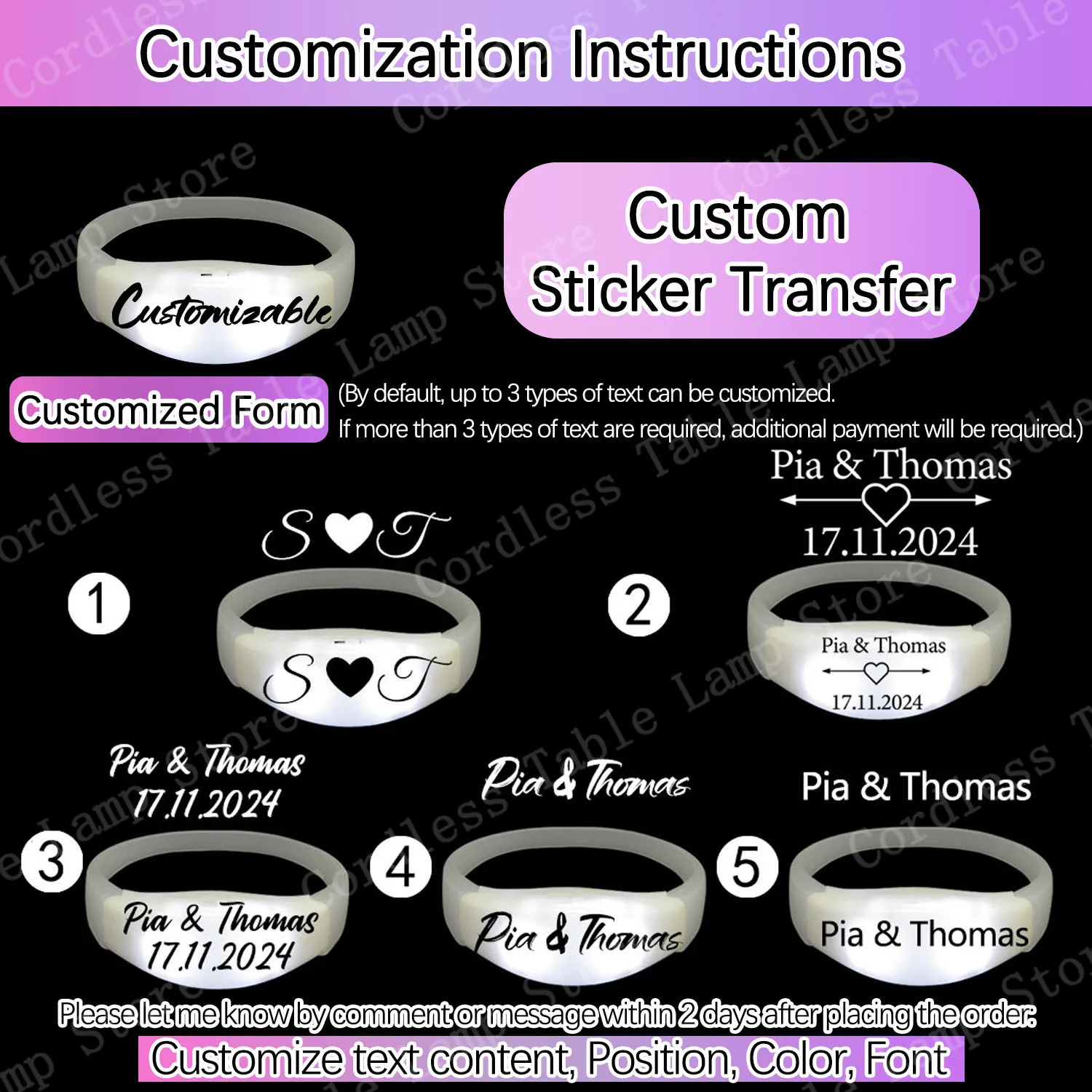 LED Sound-Activated Bracelets 5