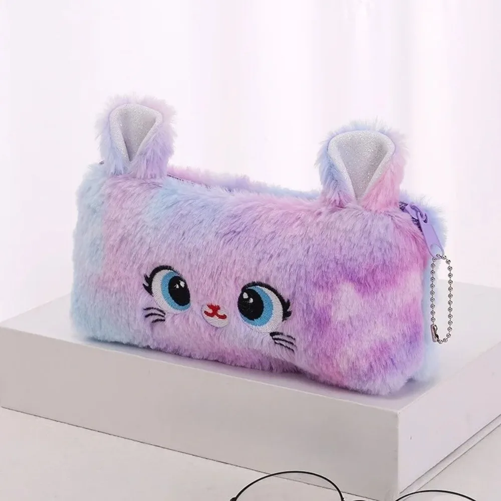 Estuche de Lápices con Diseño de Gato, Bolsa de Lápices de Gran Capacidad, Material Escolar para Niñas y Niños, Regreso a Clases