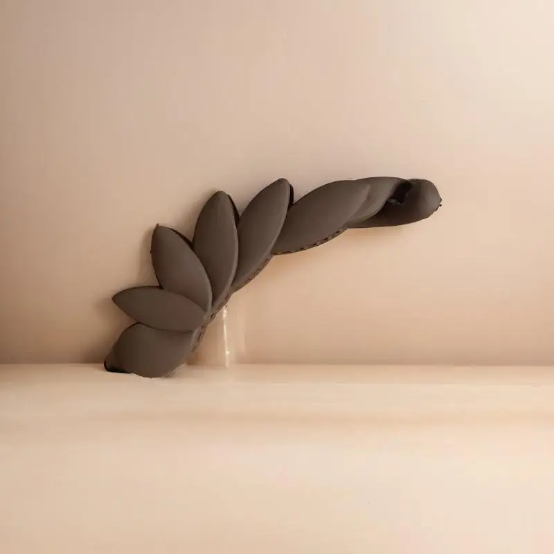 Modische matte Bananenklammer, Pferdeschwanzhalter, einfache Haarspangen für Frauen und Mädchen, koreanische Haaraccessoires – Detail 6