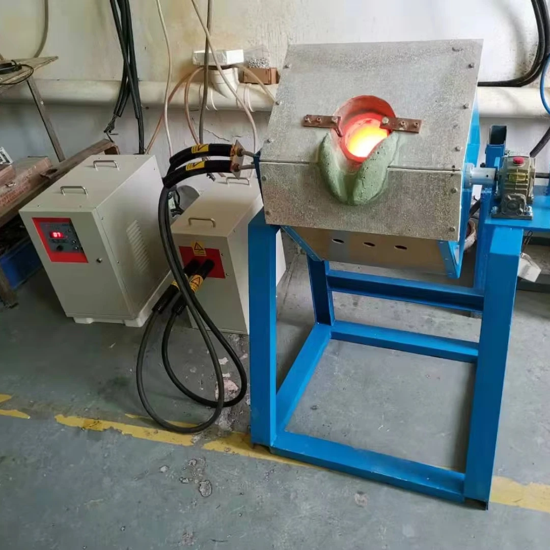 Gold Melting Furnace With Crucible Smelting Of Brass, Copper, Silver, Gold Steel Stainless Steel Aluminum Furnace
