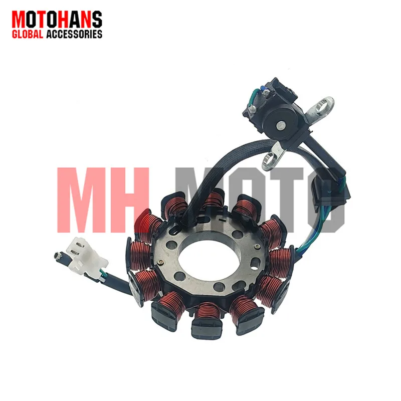MOTORCYCLE MAGNETO COIL A/C 12 COILS 4 HOLE FOR HONDA XR150 XR150L CB150