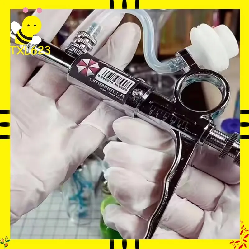 

Набор Т-вирус Resident Evil, бутылки для образцов ручной работы, шприцы и инжекторы, реквизит для косплея, коллекционные предметы, функция без инъекций