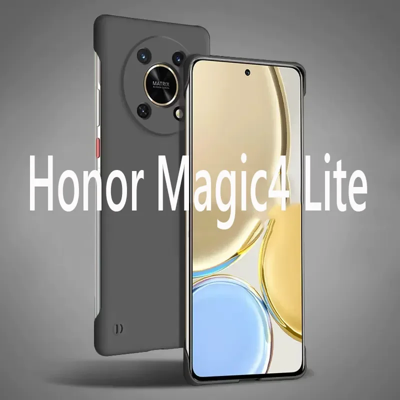 

Frameless Slim Matte Hard PC Back Cover Case For Honor Magic4 Lite Magic4 Pro Magic 4 Lite Pro 5G ShockProof Fundas Coque