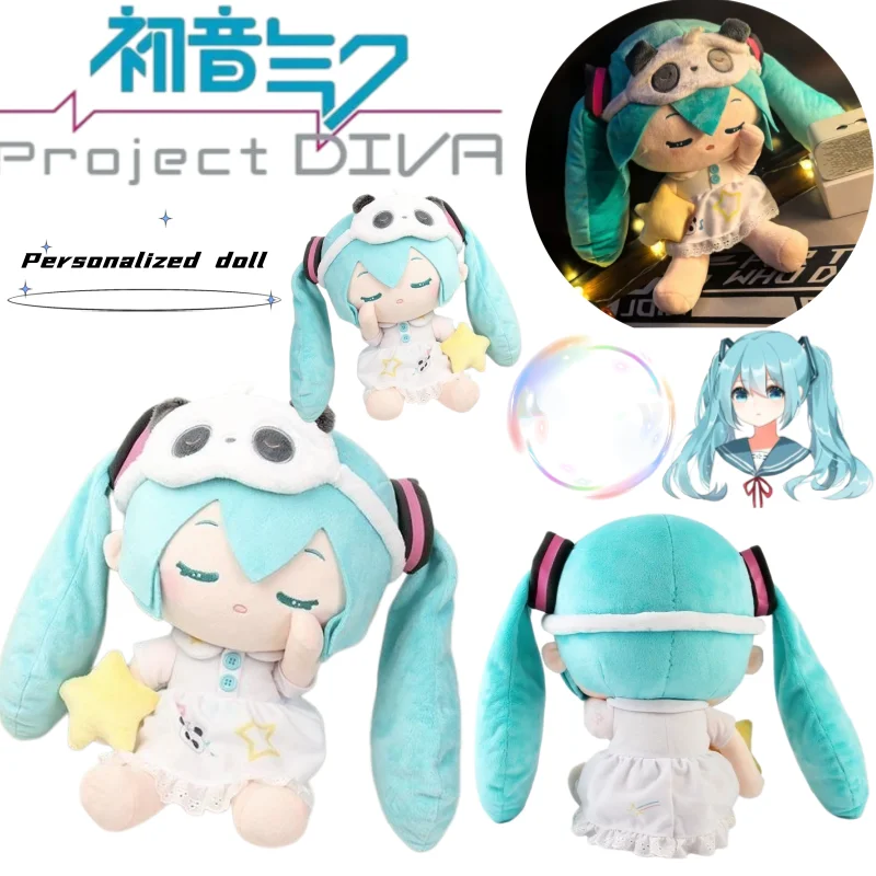 

New Hatsune Miku animeTwo dimensions peripheral cartoon plush toy girlish heart creative kawaii pillow home decoration accessory