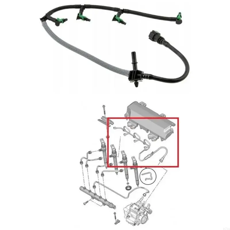 

BK2Q9K022AF BK2Q9K022AE 1731700 Инжектор шланг для замены транзитной шины. Часть D7YA D7YA
