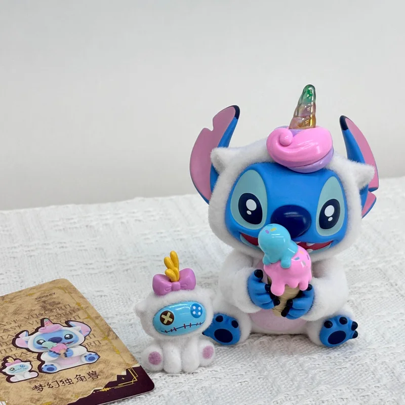 

Authentic Stitch Bizarre Diary 2.0 Blind Box Desktop Ornament Interstellar Baby Anime Movie Toy Periphery Collection Ornament