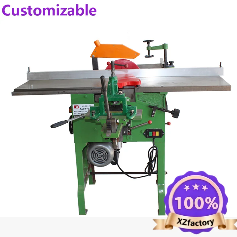 Factory Direct 2026 Top 220 V 4200r/min max 310mm larghezza piallatura desktop multi-funzione macchina per la lavorazione