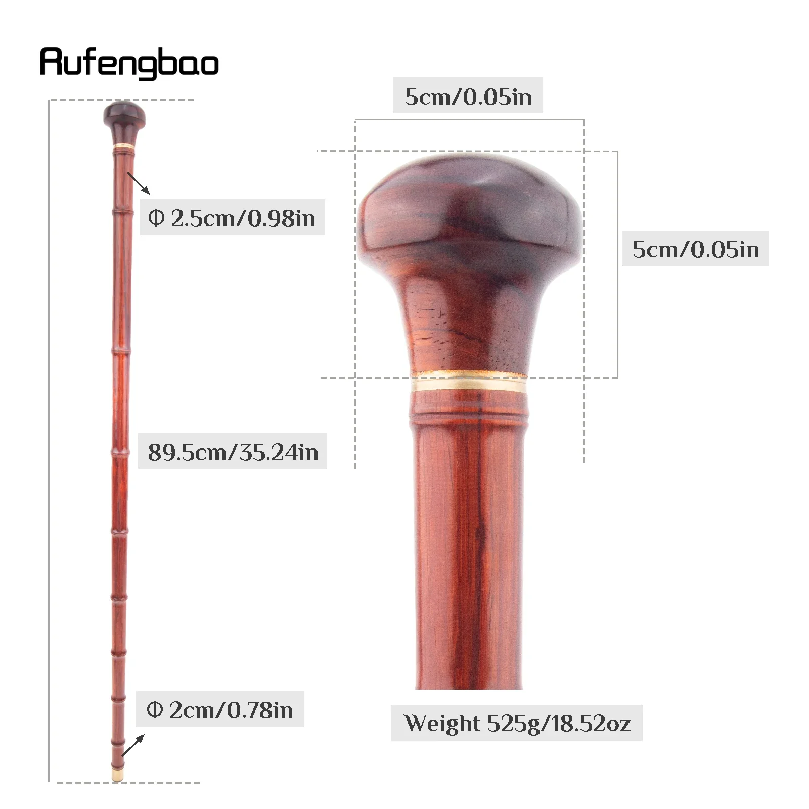 الأحمر جولة خشبية الخيزران المشتركة عصا للمشي الزخرفية تأثيري حزب الخشب عصا للمشي هالوين الصولجان العصا Crosier 89 سنتيمتر