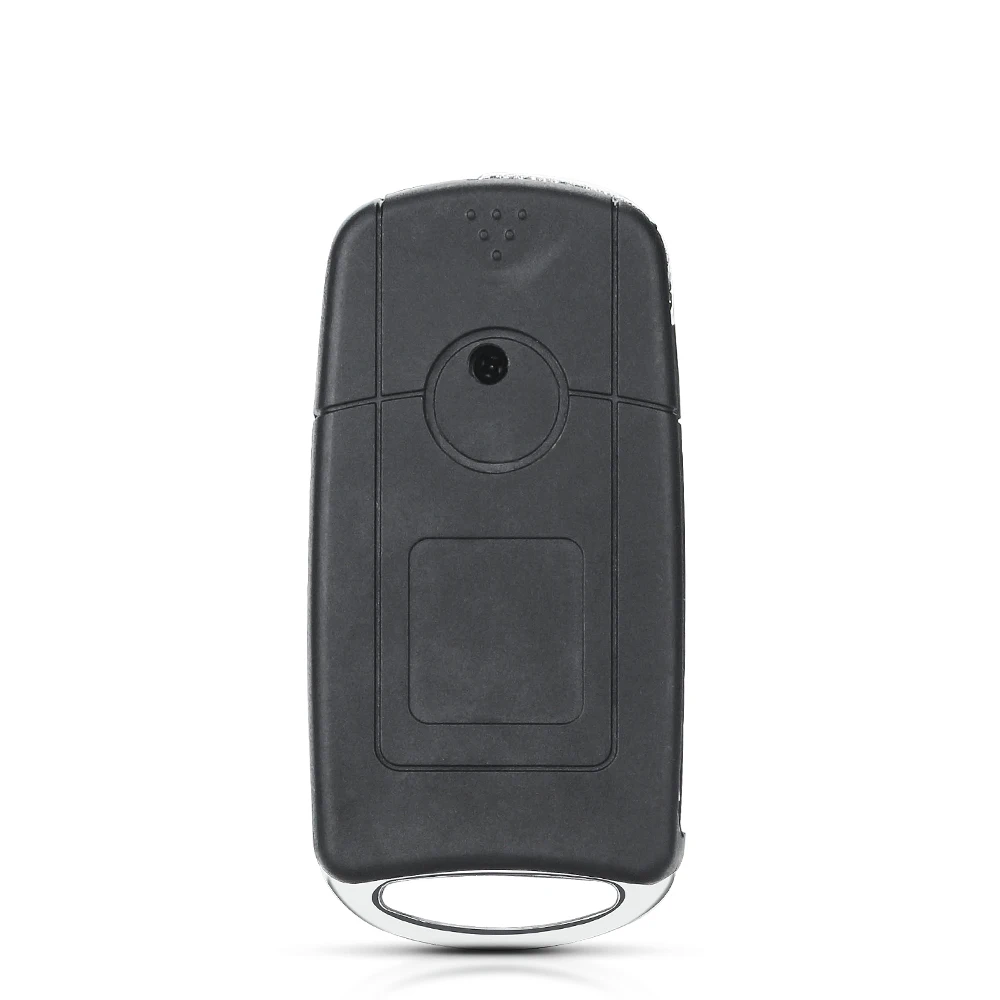KEYYOU 1Pcs Modified Filp Folding Car Remote Key Shell Fob Case Cover For Ssangyong Actyon SUV Kyron Car Styling