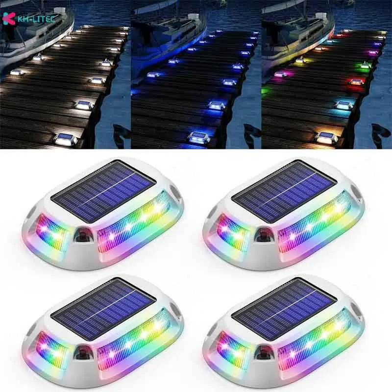 

9 Light Colors Solar Powered Ground Light Waterproof Garden Pathway Walkway Stage Deck Lights Solar Lamp for Home Yard Driveway