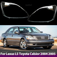 For Lexus LS LS430 LS460 LS600 XF30 2004 2005 Headlamps Lens Glass Shell Masks Transparent Lampshade Shade Car Headlight Cover