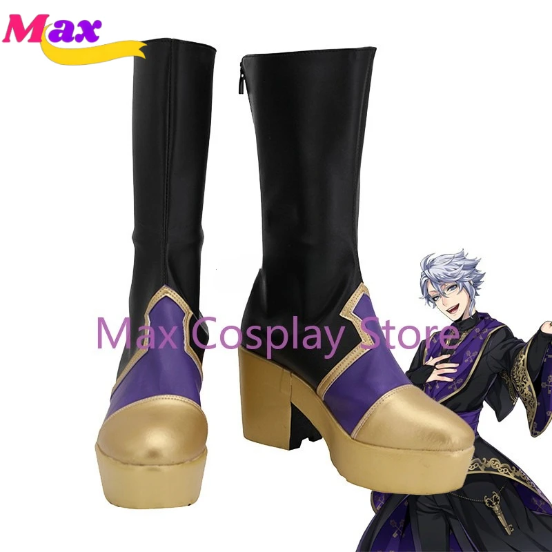 

Max Cos, 2 стиля, витая страна чудес, Azul Ashengrotto, игры на заказ, обувь для косплея, ботинки