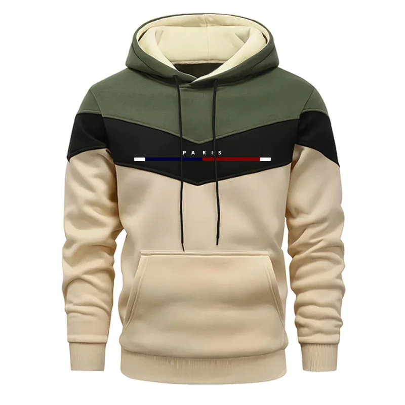 Hohe Qualität Herren Trainingsanzug Gedruckt Casual Tricolor Sweatshirts Im Freien Sport Jogging Herren Kleidung Herbst Winter Hoodies Tops