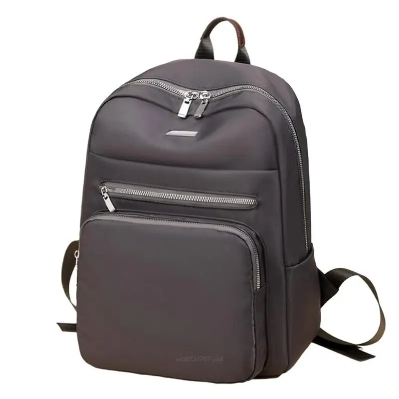 

X5XA Модный корейский нейлоновый рюкзак Школьная сумка Сумки для книг Дорожный рюкзак для подростков