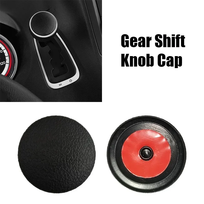 

Car Interior Gear Shift Knob Cap Trim For Dodge Caravan 2011 2012-2020 Auto Automatic Transmission Shift Lever Knob Accessories