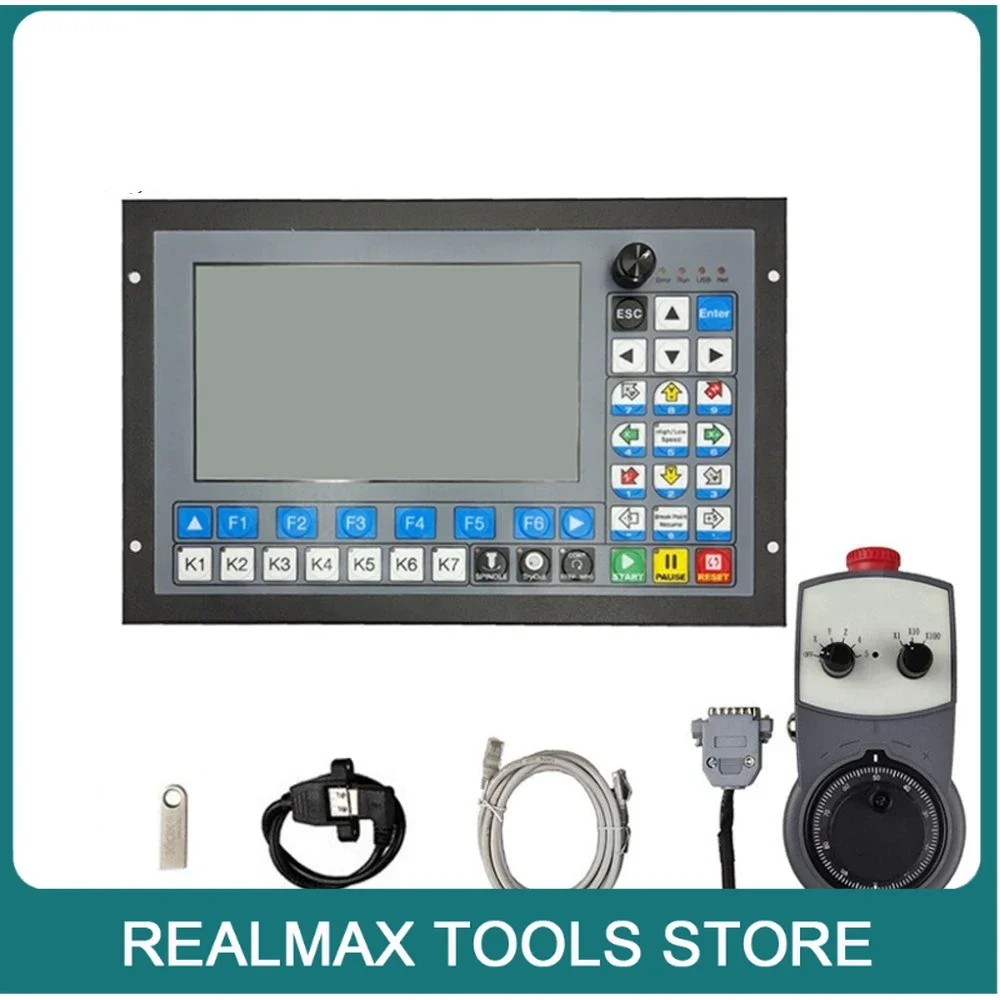 

DDCS-EXPERT 4 Axis CNC Standalone Offline Controller Support Close-loop Stepper/ATC Controller Replace DDCSV3.1