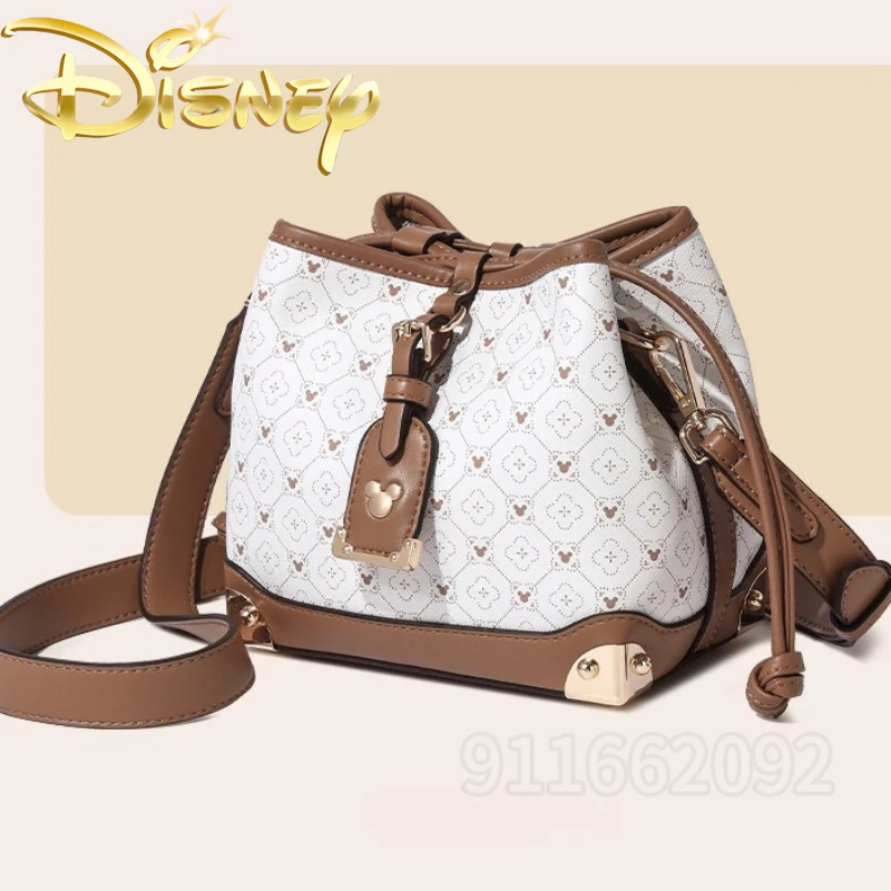 Disney Mickey New Women's Shoulder Bag Luxury Brand Original Women's Shoulder Crossbody Bag Fashion Print Cartoon Women's Bag