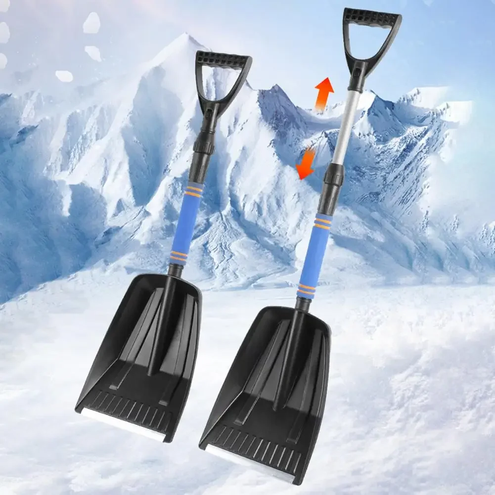 

Новая складная автомобильная лопата для снега с регулируемой длиной для подъездной дороги для кемпинга