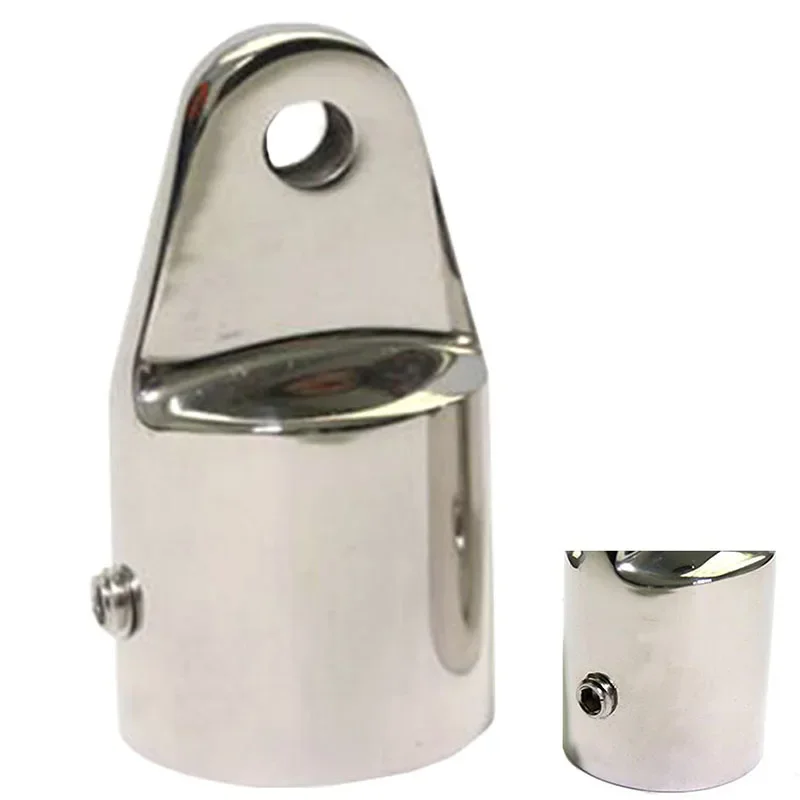1pcs 22mm/25mm/30mm Eye End Marine 316 Stainless Steel Triangle Awning Top Yacht Umbrella Cap