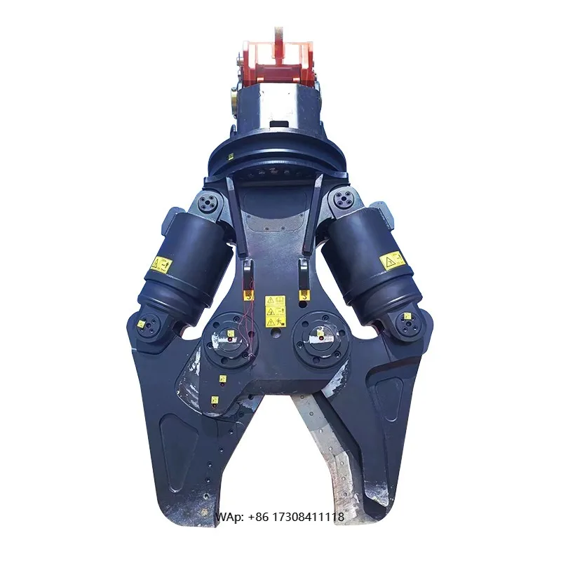 Hydraulic Rotating Shears Excavator Nosed Pliers for Metal Scrap Steel Demolition Core Gear