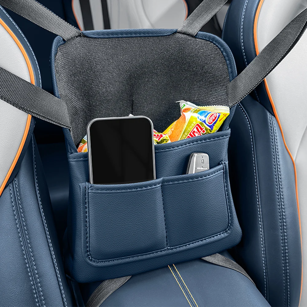 

For 2020-2025 BYD Seal U Sealion 6 Song Plus Armrest Box Leather Storage Bag Multifunctional Storage Bag In The Middle Of Seat