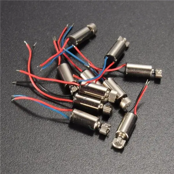 هزاز بمحرك اهتزاز صغير ، هاتف خلوي ، ألعاب بدون كورس ، 4 × 8 ، DC-3V ، 10