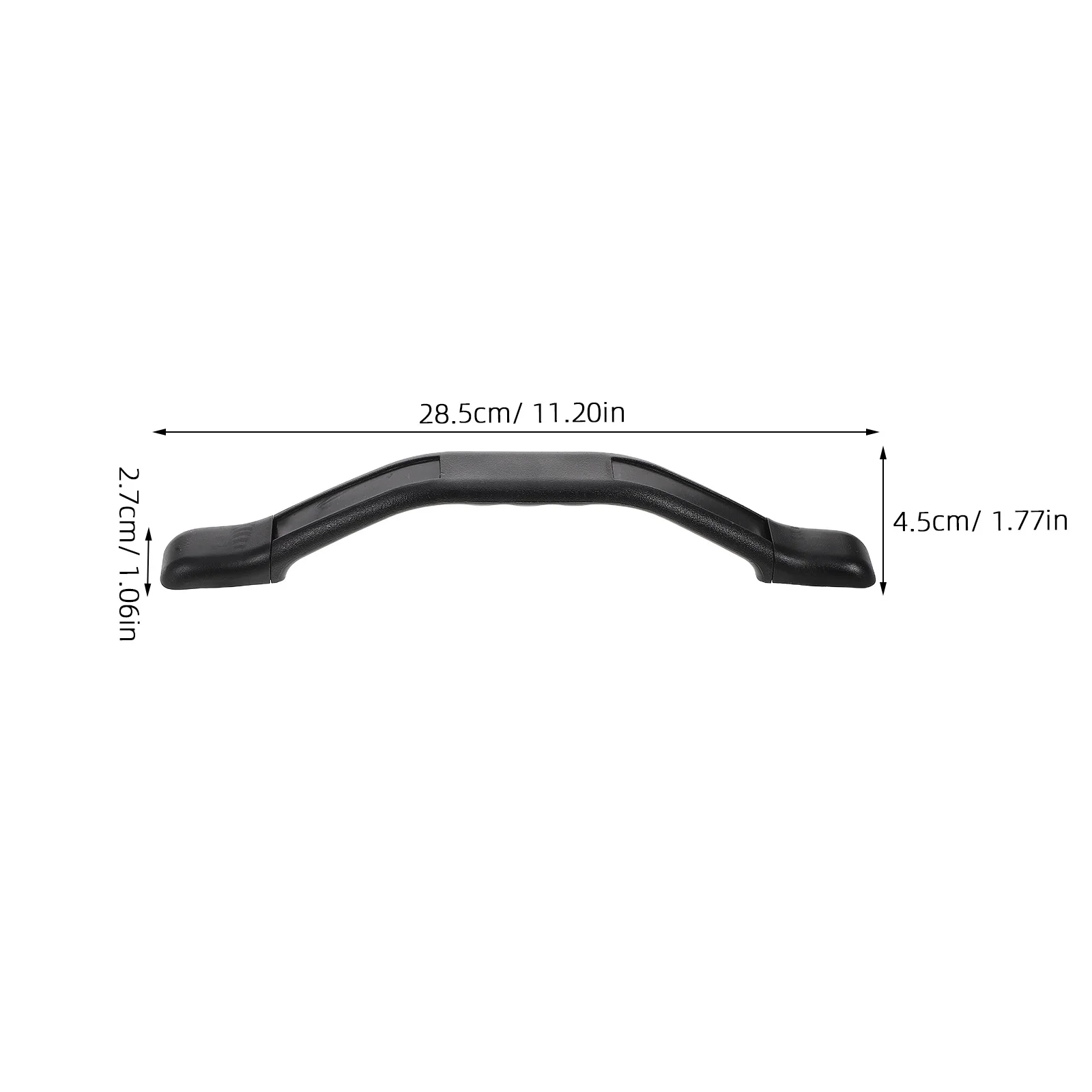 Plastic Grab Handle Entry Door Assist Bar Heavy Duty Rv Trailer Motor Home Sturdy Step Support Railing Handle for Stairs