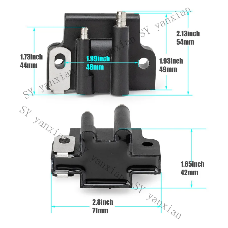SY+ Fits Johnson Evinrude Ignition Coil 85 90 100 120 125 130 140 hp 582508 18-5179