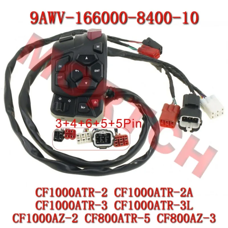 Linker Lenkerschalter 9AWV-166000-8400-10 CFMoto ATV CForce 800 850 1000 TOURING MV CF1000ATR-2 CF1000ATR-3L CF1000AZ-2 CF800ATR-5