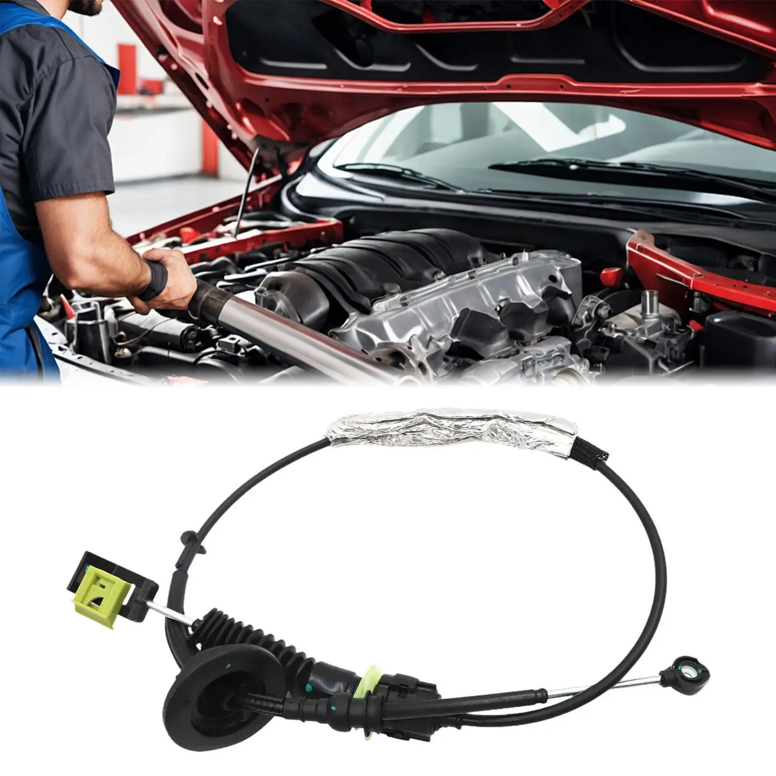 

Transmission Shift Cable Repair Parts Accessories Professional Replaces Gearshift Control Cable for Ford Explorer 2006-2010