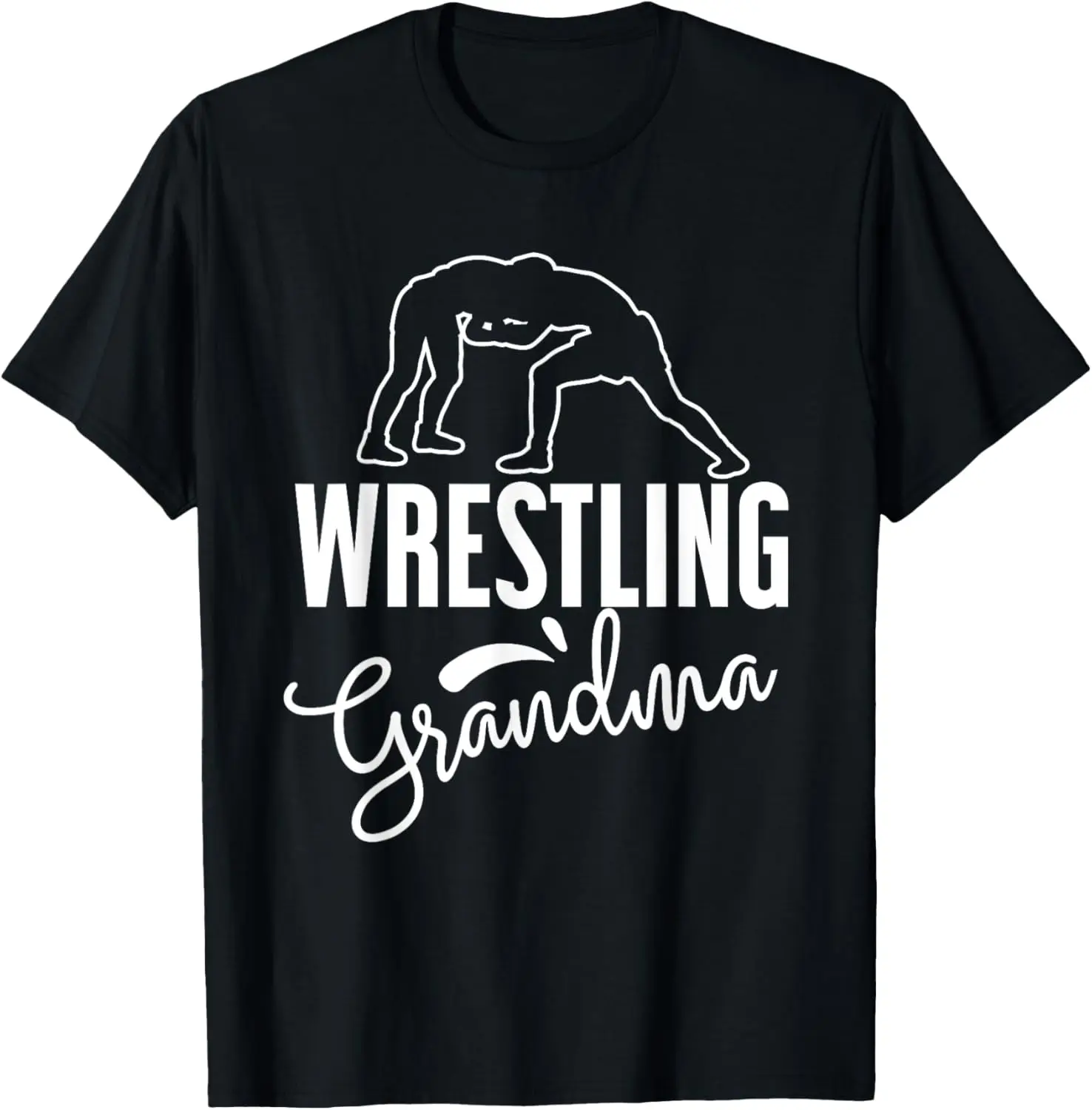 Wrestling Grandma for Wrestling Grandmother T-Shirt