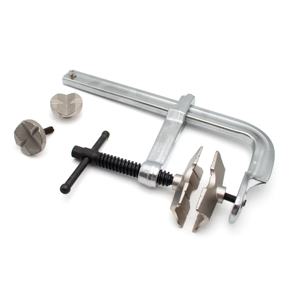 Heavy-Duty Pipe Welding Clamp – Multi-Function Cylinder Fixing Tool with Quick-Change Feet