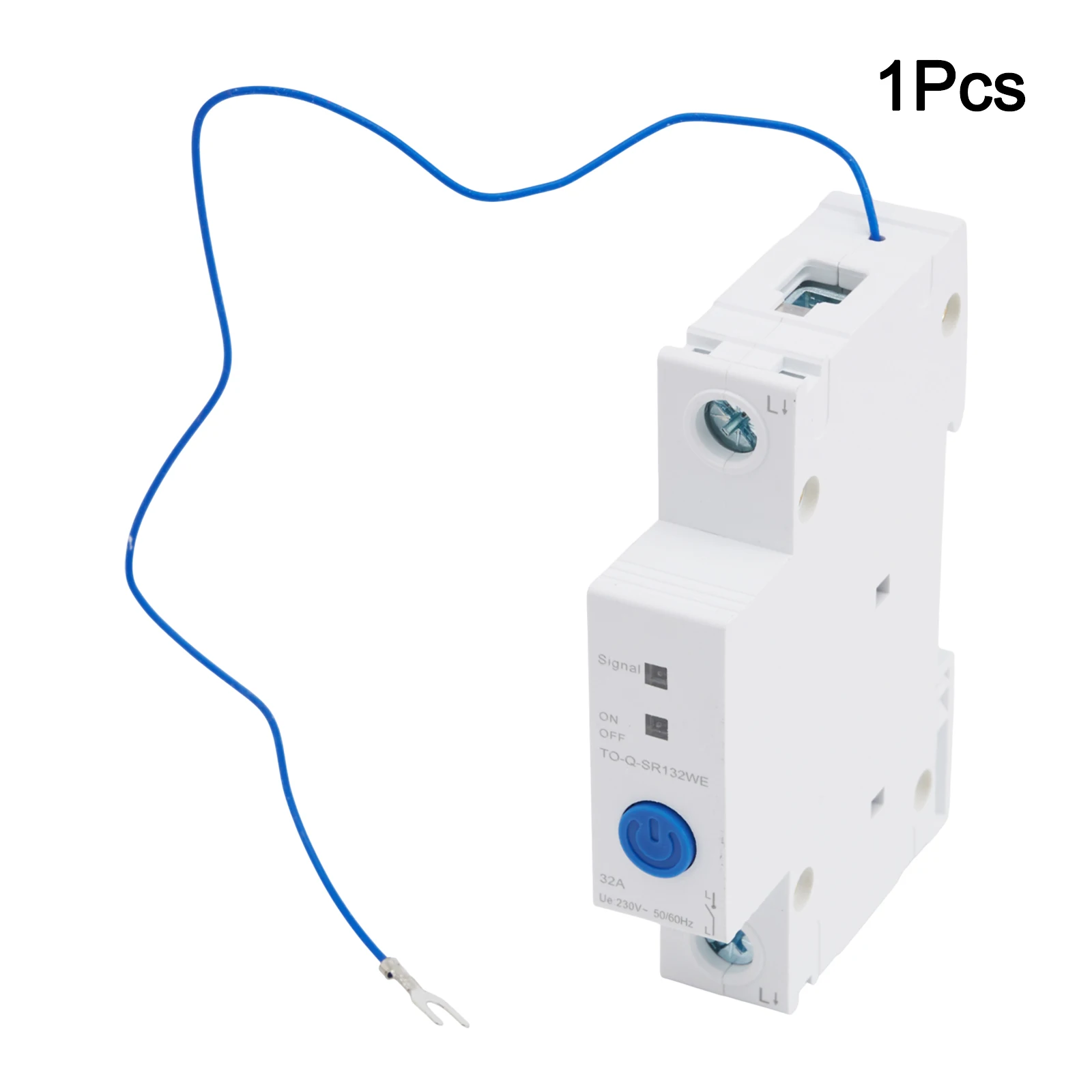 Remote Controlled For Smart Switch For WIFI Compatible Circuit Breaker 1P 63A with Real Time Energy Usage Tracking Features