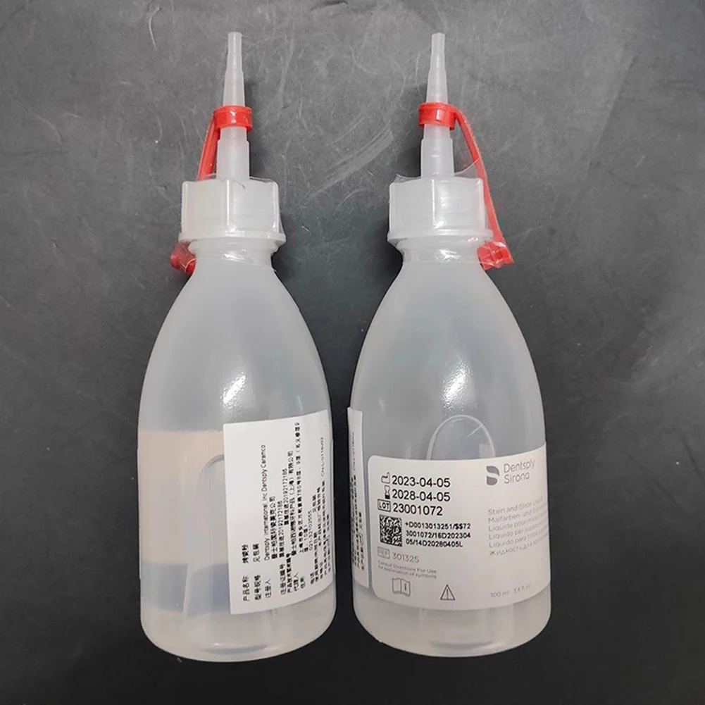 ترميم الأسنان سطح المزجج مسحوق الخزف المعدني خلط وصمة عار الصقيل السائل Dentsply Sirona Ceramco 3 نموذج السائل E U #3