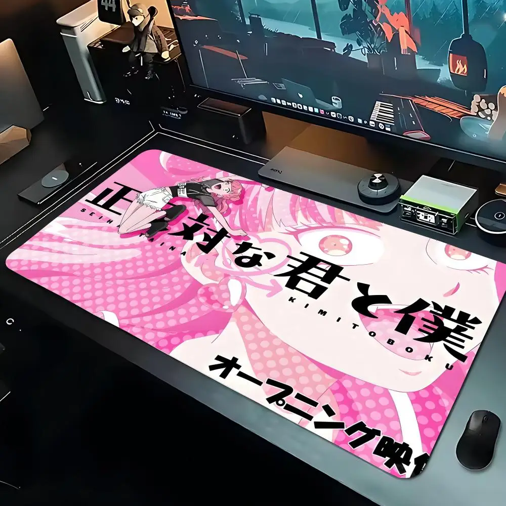 You and I Are Polar Opposites Mouse Pad Large Playmat Gaming Customized Mat XXL Size Gamer Office Mousepad Logo Desk Mat