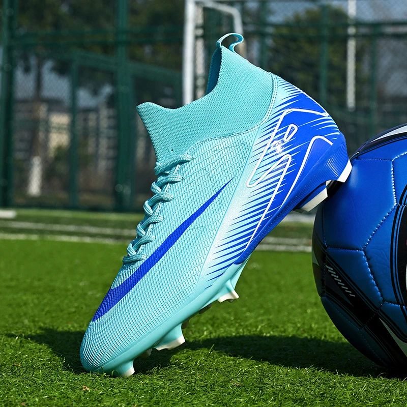 

Soccer Shoes For Men TF/FG Football Shoes Grass Training Football Field Boots Indoor Non-Slip Professional Fast Sneaker Match