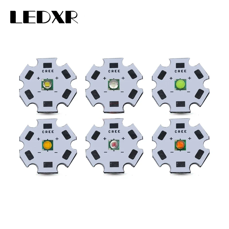 high power 3W LED 3535 XPE lamp beads white red green blue yellow purple infrared infrared can solder12-20mm LED PCB